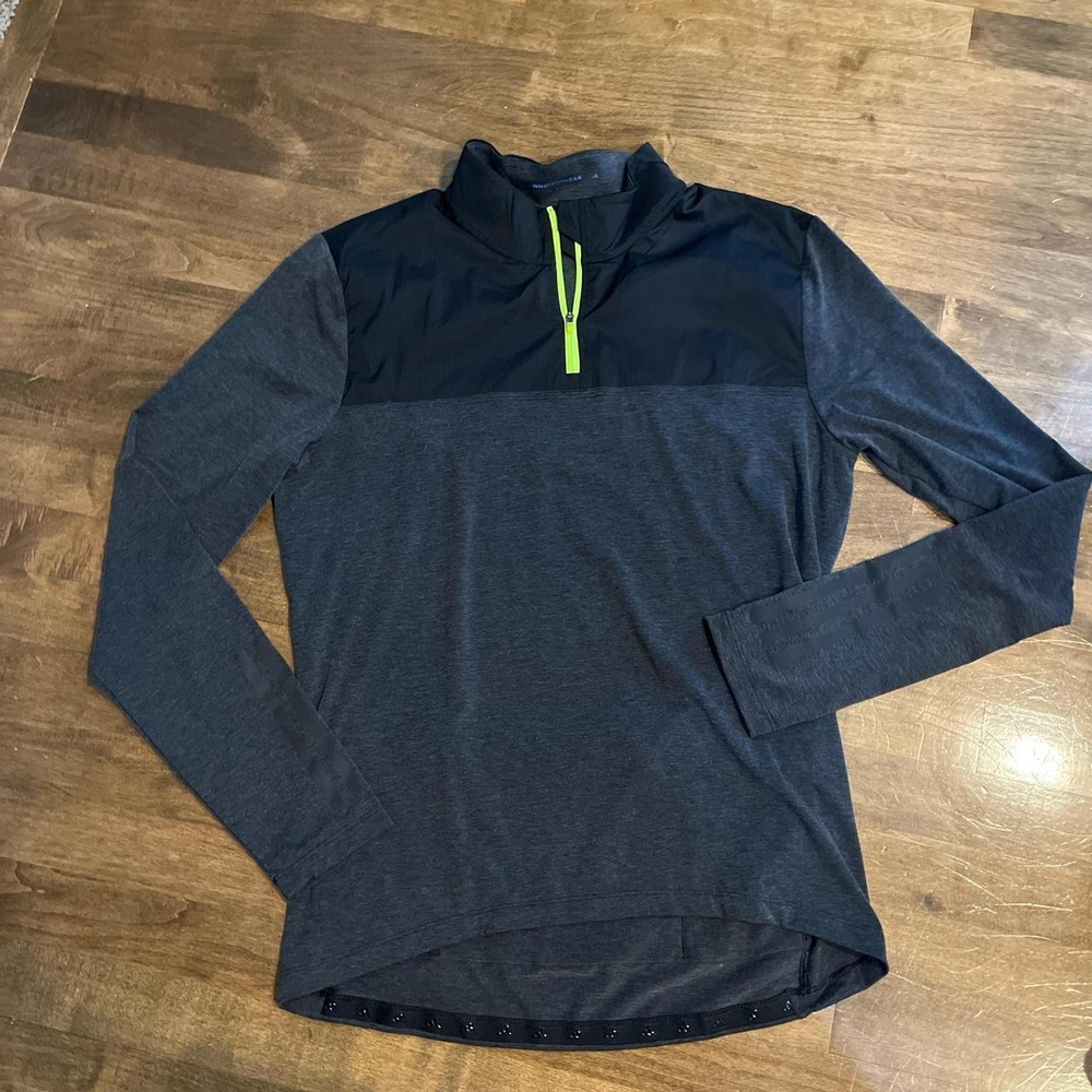 Adidas aero quarter zip running athletic breathable woman's gorp